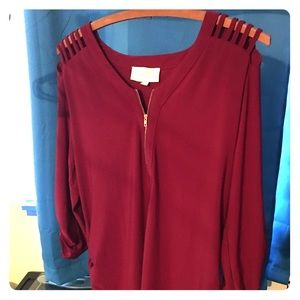 NWOT Sweet Wanderer maternity tunic - Wine